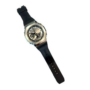 Men's Casio G-Shock Classic Black Resin Strap Watch with Grey Dial